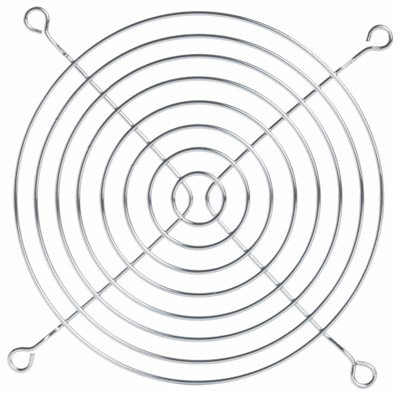 Silver Metal Fan Grill / Fan Guard 120mm_0