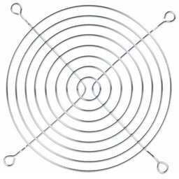 Silver Metal Fan Grill / Fan Guard 120mm
