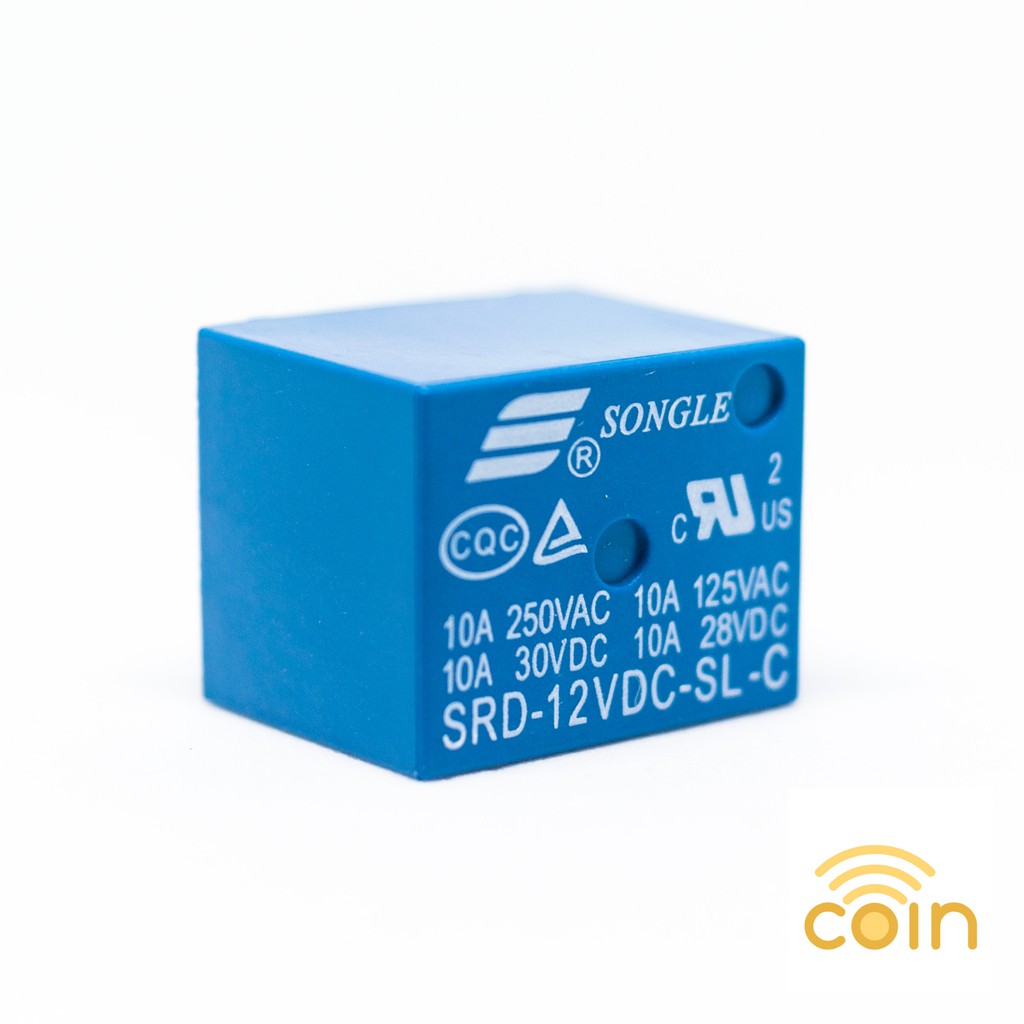 5-Pin Mini SPDT Relay 12V 10A 10pc Pack for PCB_4