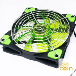 Exhaust Cooling LED Fan 120mm 12V DC Brushless for Piso WiFi, PC