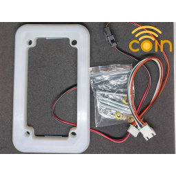 Coinslot LED Frame (Blue Red Yellow Green Color Gradient) Not Blinking