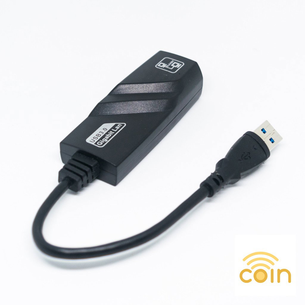 USB 3.0 to Ethernet Gigabit LAN RJ45 Adaptor for Piso WiFi, PC, Mac_1