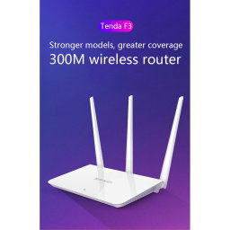 Tenda F3 router 300Mbps 3 Antenna band 4 Port English Version wireless router for Piso Wifi