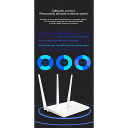 Tenda F3 router 300Mbps 3 Antenna band 4 Port English Version wireless router for Piso Wifi