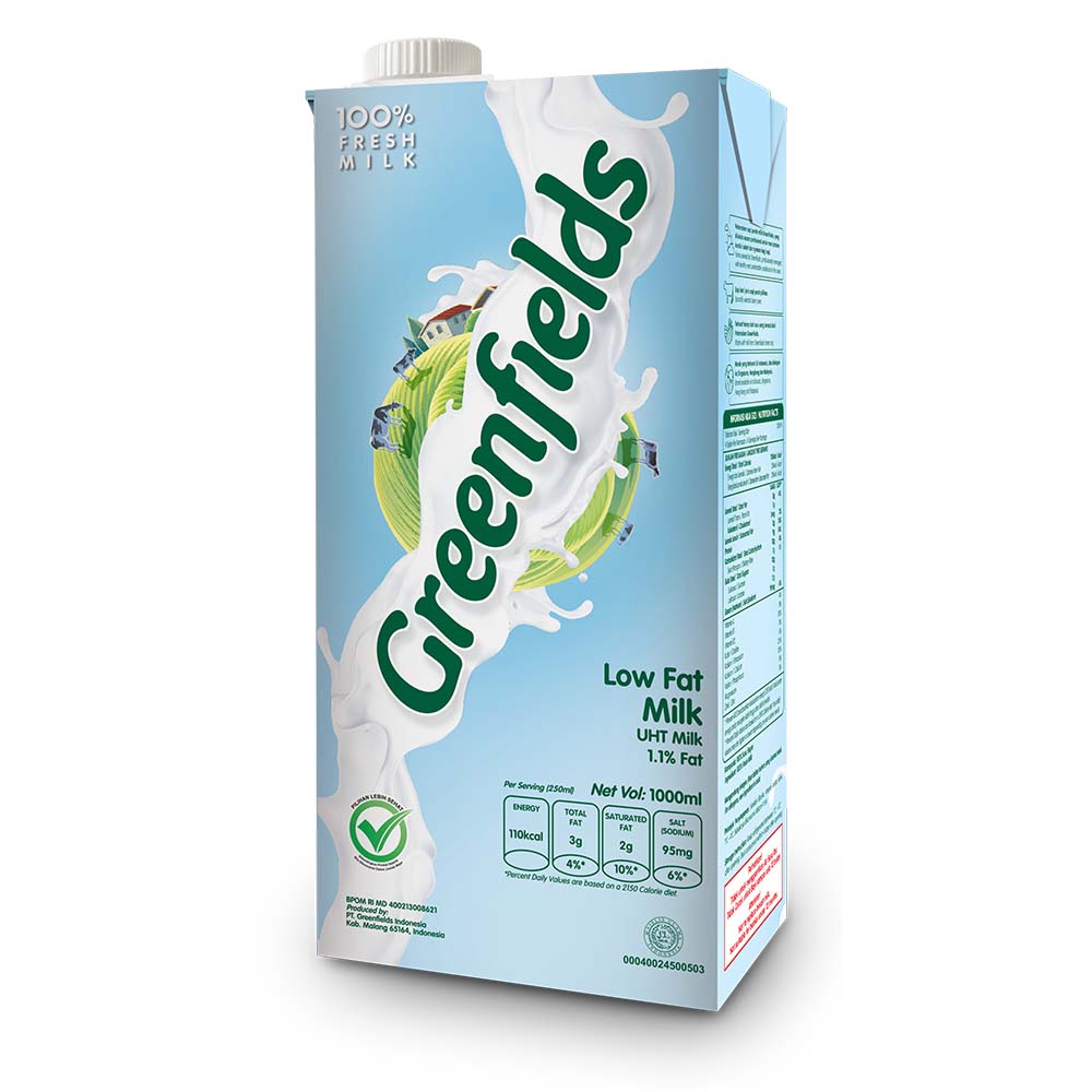 Greenfields UHT Low Fat Milk 1L_1