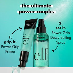 Power Grip Dewy Setting Spray - Bi-phase dewy makeup setting spray