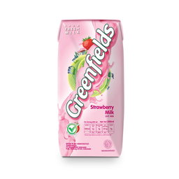Greenfields UHT Strawberry Milk 200ml 