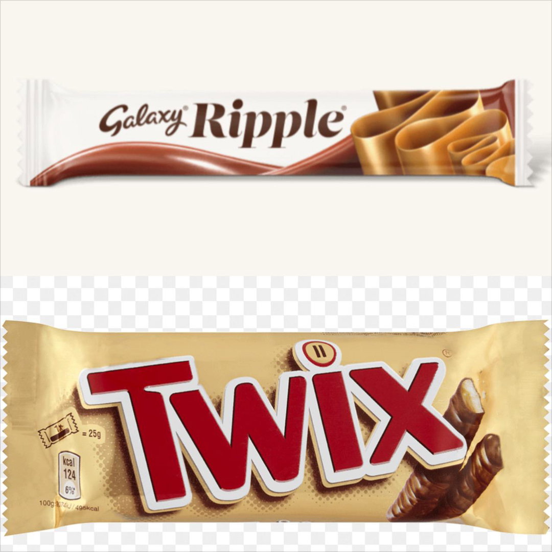 Ripple and Twix mixed display 4pk BBE 19/05/24