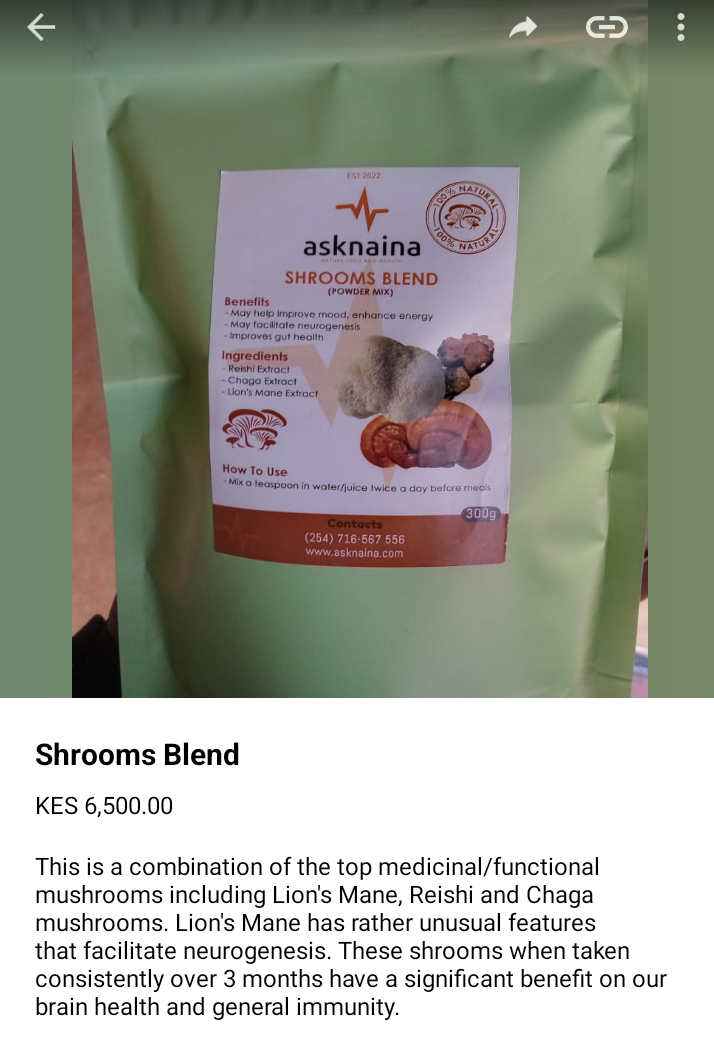 Shrooms Blend