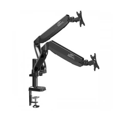 SMAAT Dual Gas Spring Monitor Arm for 13”-32” Screen_1