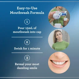 DUAL BARREL OXYBURST WHITENING MOUTHWASH (20 OZ)