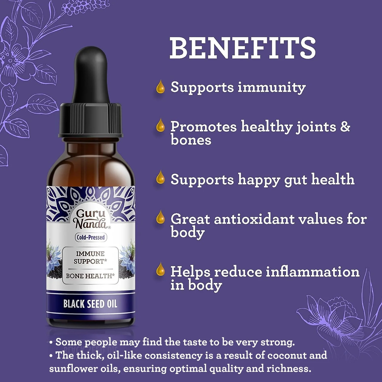 COLD PRESSED BLACK SEED OIL WITH VITAMIN D3, K2, & E_4