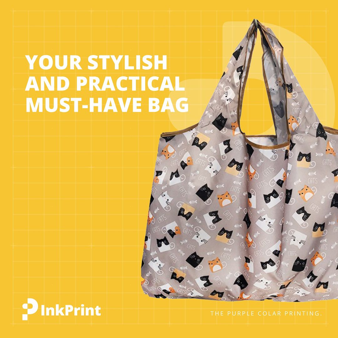 Totebag Eco Friendly / Tas Belanja Lipat