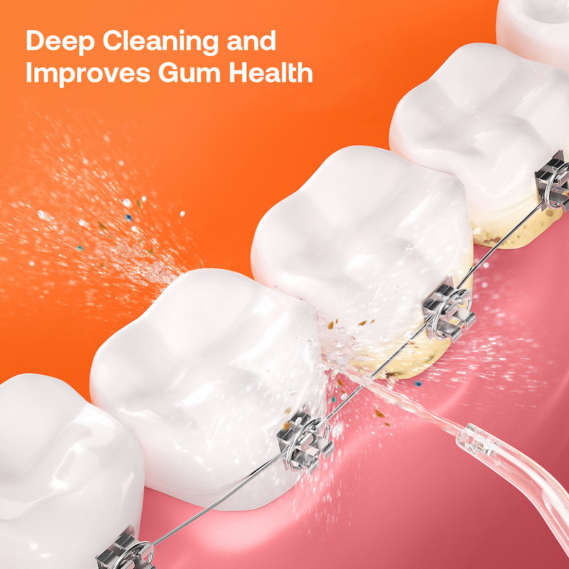 Bitvae Cordless C2 Oral Irrigator with 3 Modes, 40-Day Battery Life_2