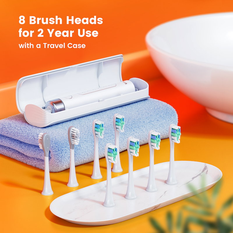 Bitvae Smart S2 Electric Toothbrush with 8 Heads for 2 Years_4