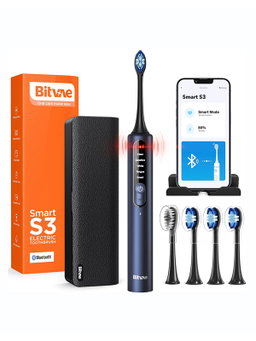 Bitvae Smart S3 Sonic Electric Toothbrush, 180-Day Battery Life, Travel Case
