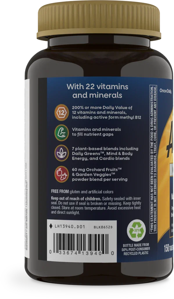 Alive!® Men's 50+ Ultra Multivitamin - 60 TABLETS_7