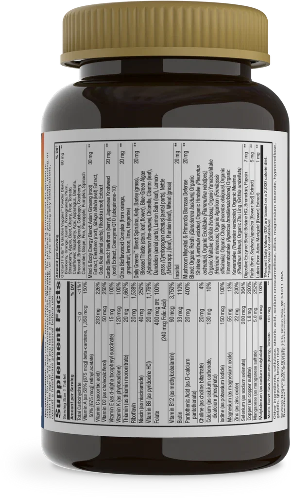 Alive!® Men's 50+ Ultra Multivitamin - 60 TABLETS_5