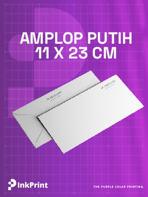 Amplop Putih (Per 100 Pcs)