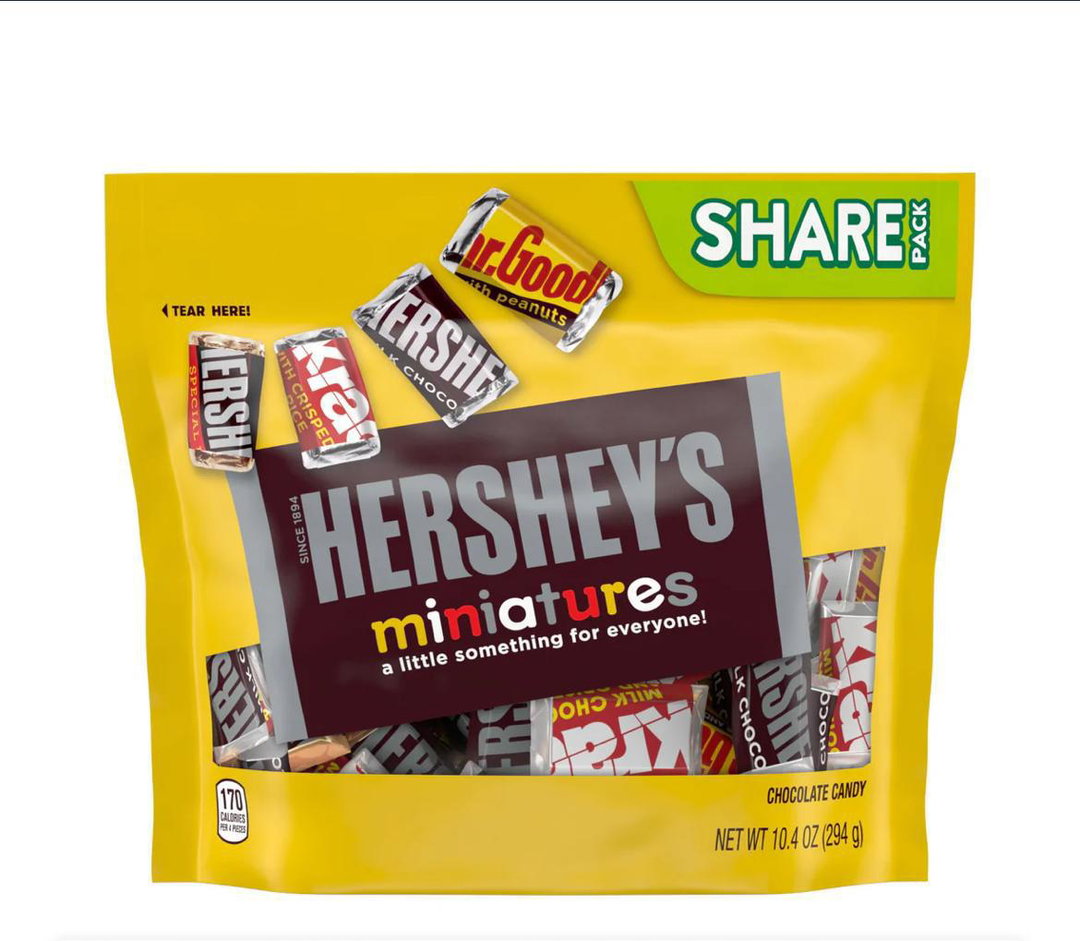 Hersheys choc miniatures 16x294g BBE 06/24