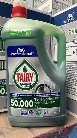 Fairy professional washing up liquid original 2 x 5L