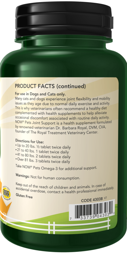 Joint Support Chewable Tablets for Dogs & Cats_1