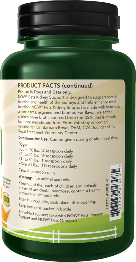 Kidney Support for Dogs & Cats Powder_2