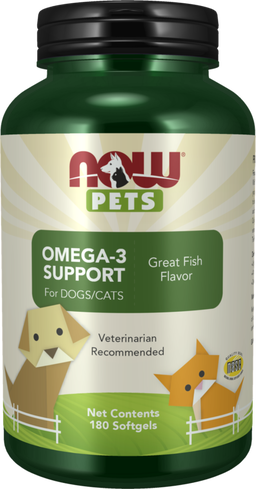 Omega-3 Support Softgels for Dogs & Cats