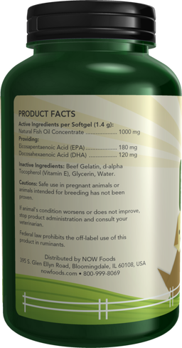 Omega-3 Support Softgels for Dogs & Cats