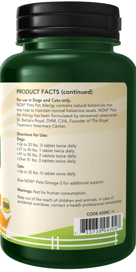 Pet Allergy Chewable Tablets_1