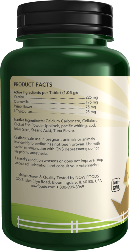 Pet Relaxant Chewable Tablets for Dogs & Cats_2