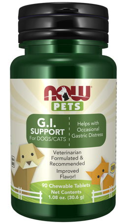 G.I. Support Chewable Tablets for Dogs & Cats