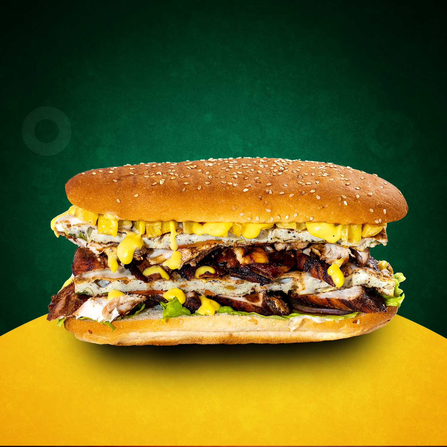 "අඩියයි කිලෝවයි" BBQ Submarine