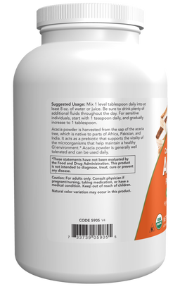 Acacia, Organic Powder - Intestinal Health