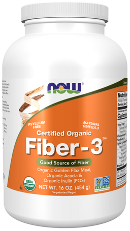 Fiber-3, Organic - Good Source of Fiber