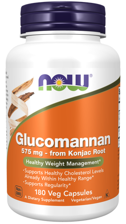 Glucomannan 575 mg Veg Capsules - Healthy Weight Management