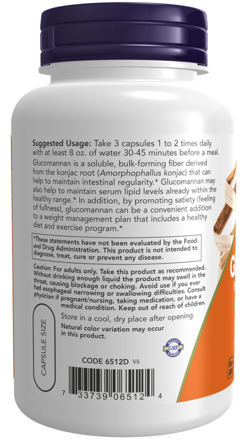 Glucomannan 575 mg Veg Capsules - Healthy Weight Management_2