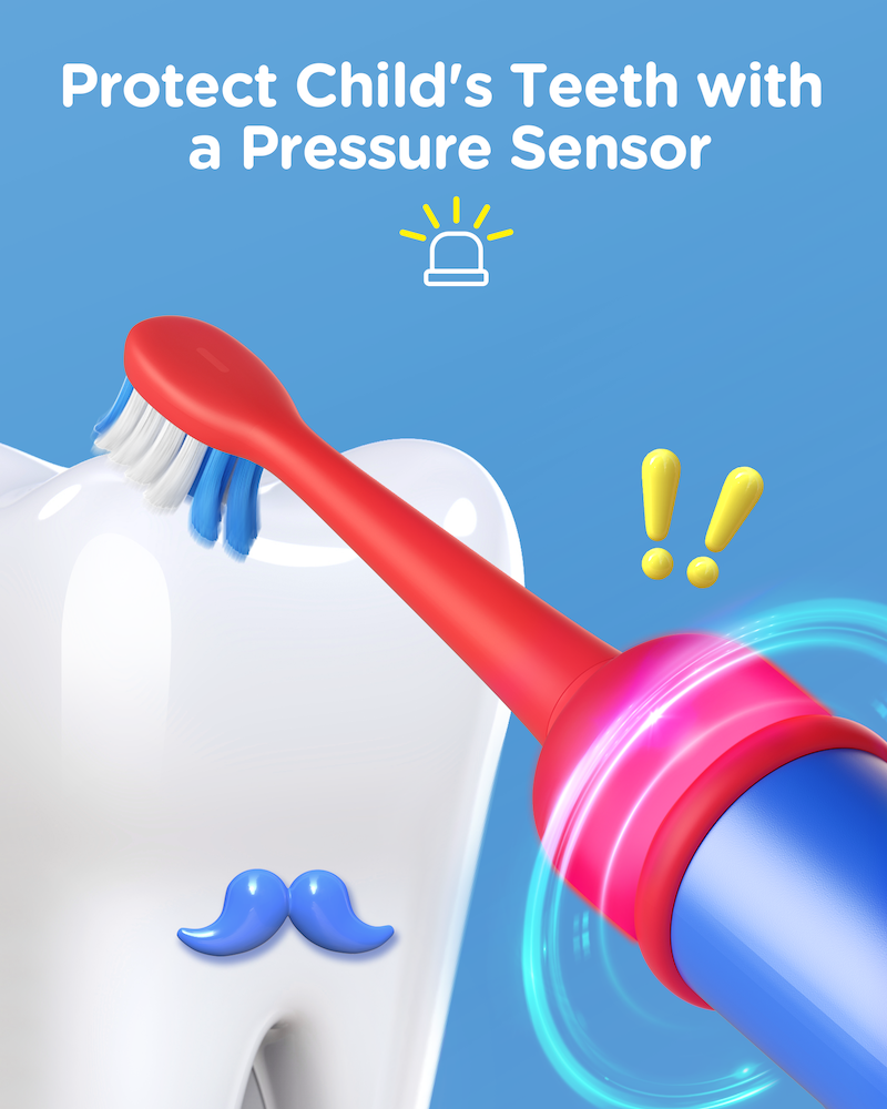 Bitvae Smart K7S Kids Electric Toothbrush, 100-Day Battery Life_6