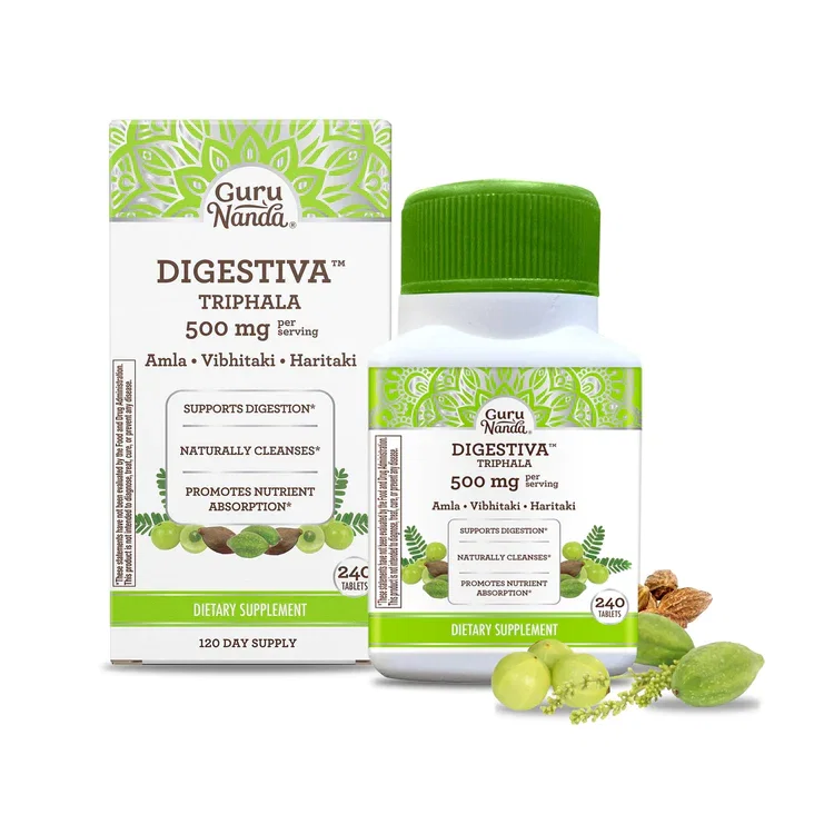 DIGESTIVA TRIPHALA - 240 VEGAN TABLETS_0
