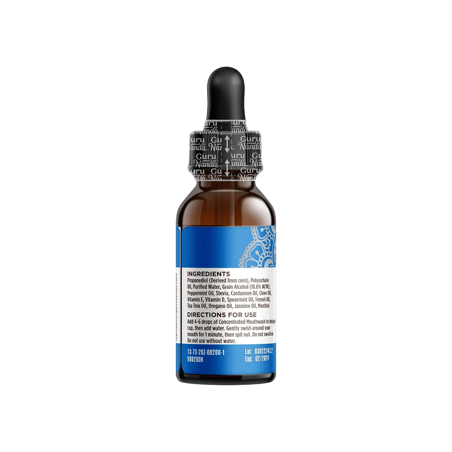 GURUNANDA CONCENTRATED MOUTHWASH (2 FL. OZ)_4