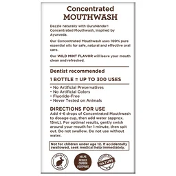 GURUNANDA CONCENTRATED MOUTHWASH (2 FL. OZ)