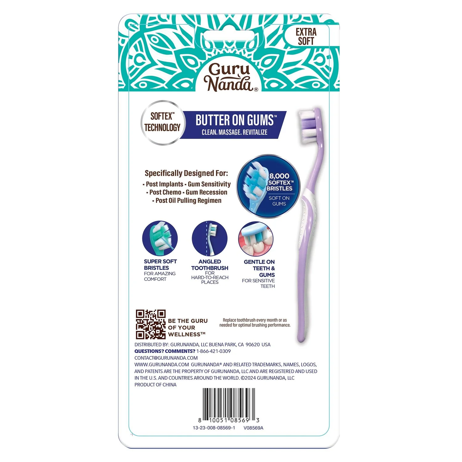 BUTTER ON GUMS TOOTHBRUSH (8 COUNT)_5