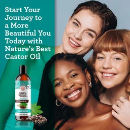 COLD-PRESSED CASTOR OIL - 8 OZ