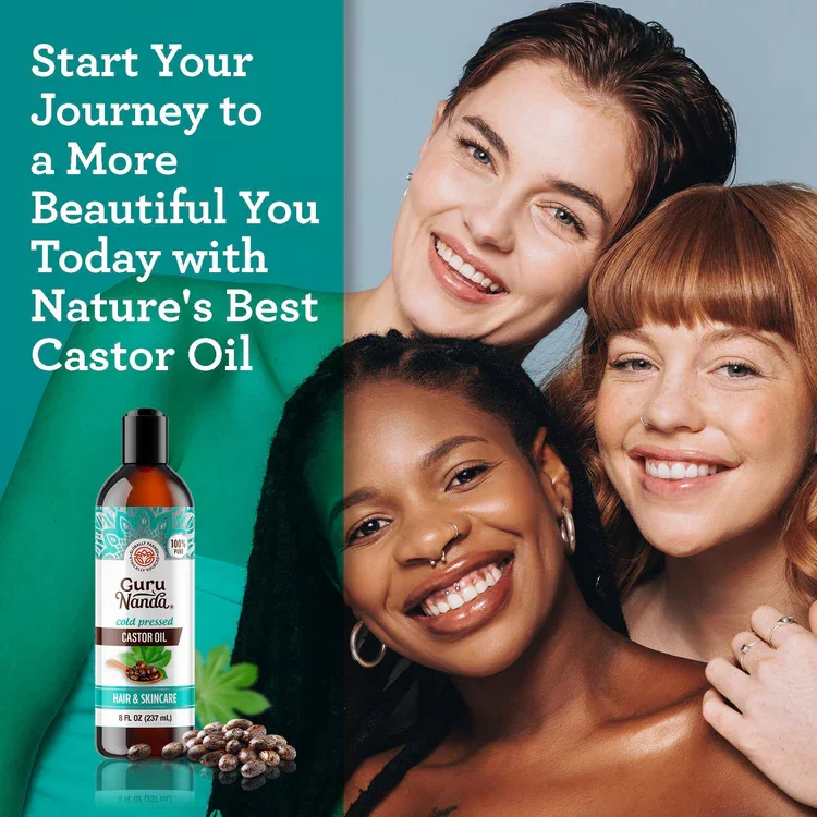 COLD-PRESSED CASTOR OIL - 8 OZ_4