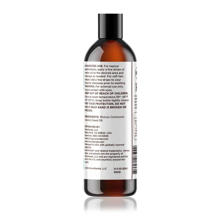 COLD-PRESSED CASTOR OIL - 8 OZ_6