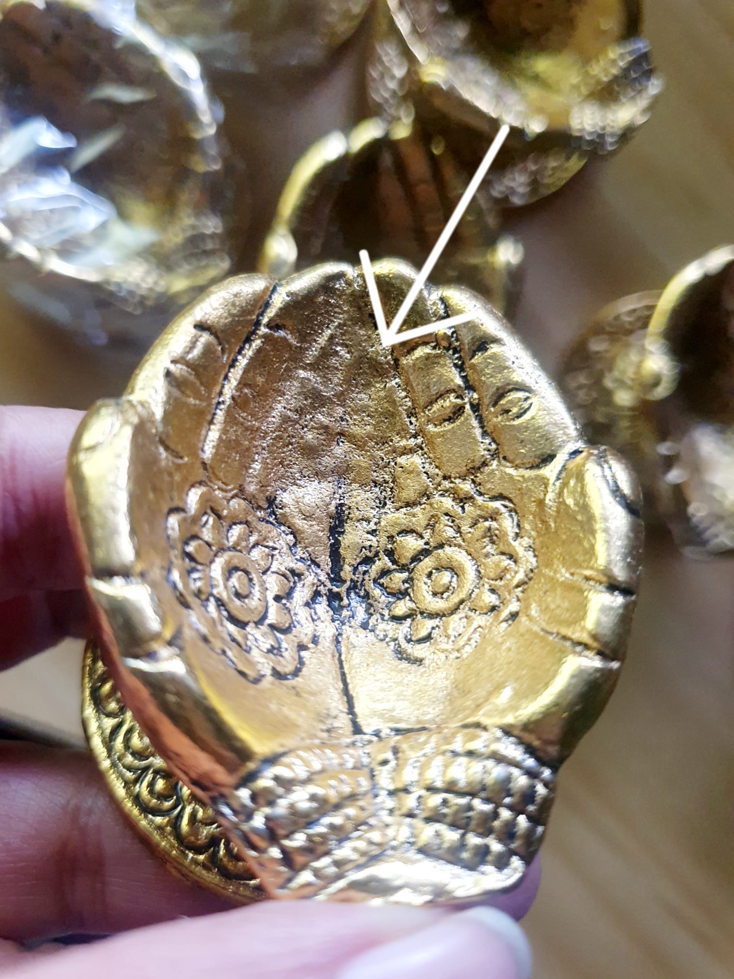 Mini Hand Lamp - GOLD