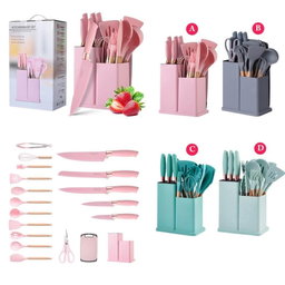 19 Pieces Silicon Set
