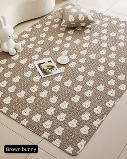 Anti slip absorbent washable reusable mat