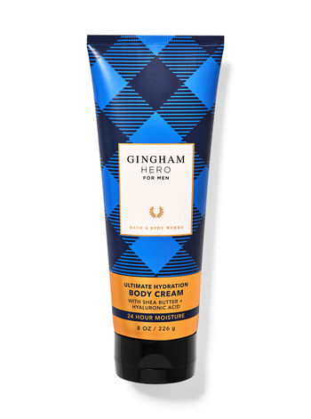 Mens Gingham Hero Ultimate Hydration Body Cream