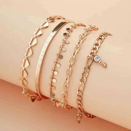 5pcs Set Anklet